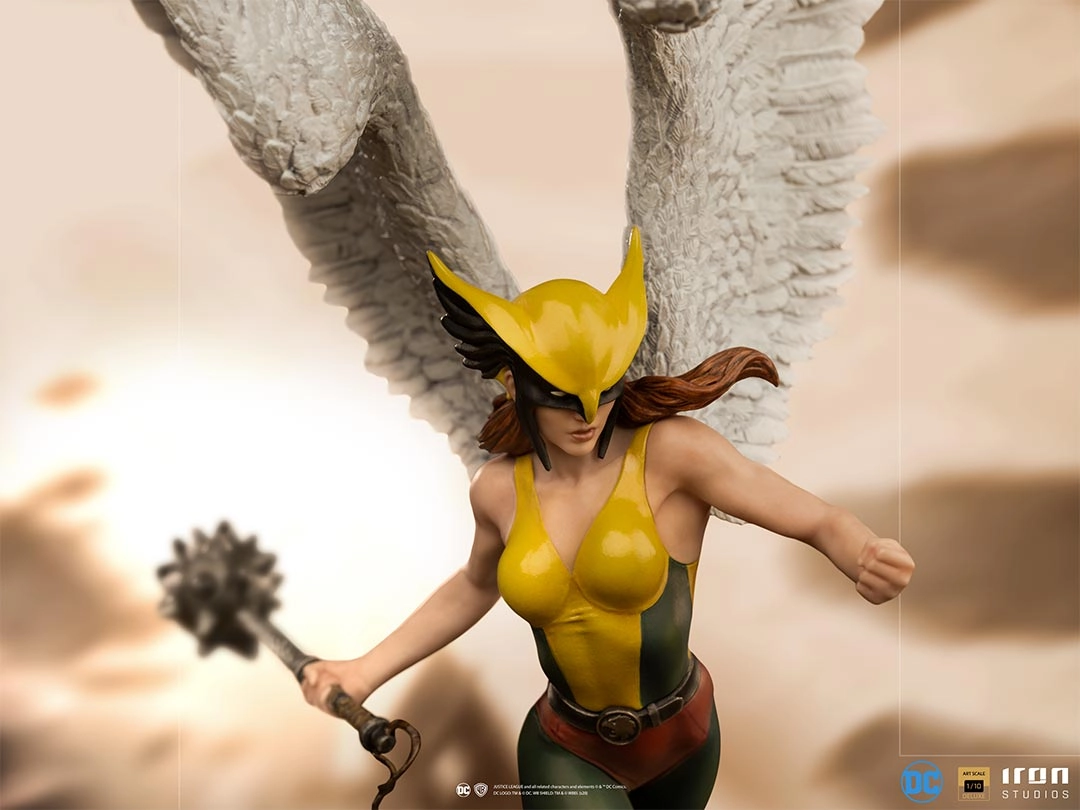 Статуетка Дівчина-яструб (DC COMICS Hawkgirl deluxe art scale 1/10) - 3 - KUBIX 