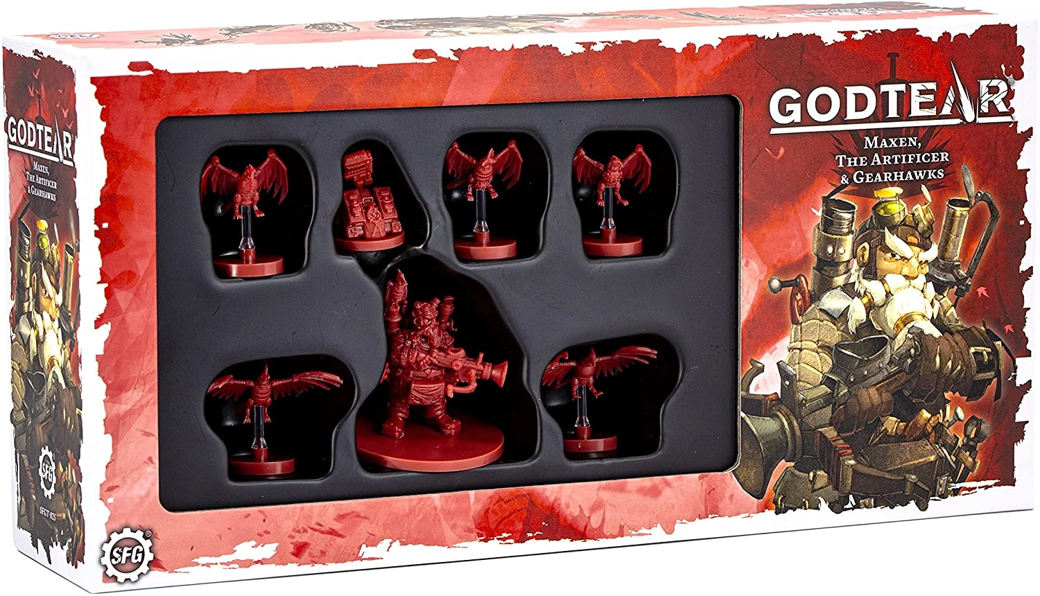 Godtear: Максен, Искуситель и Гирхауки, бренду Steamforged Games Ltd. - KUBIX