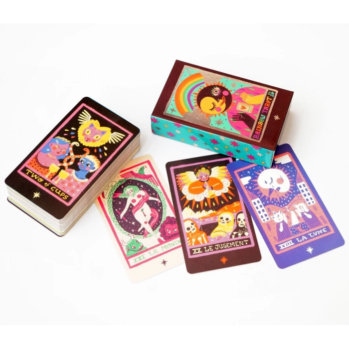 Карти ТАРО Райдужне (Rainbow TARO cards) - 2 - KUBIX 