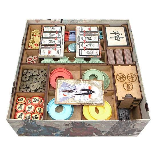 Органайзер для настольной игры Утреннее Солнце (Organizer for boardgame Rising Sun), бренду Tower Rex - KUBIX