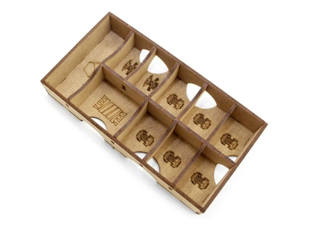 Органайзер для настольной игры Теотиуакан: Город Богов (Organizer for boardgame Teotihuacan: City of Gods), бренду Tower Rex - 6 - KUBIX 