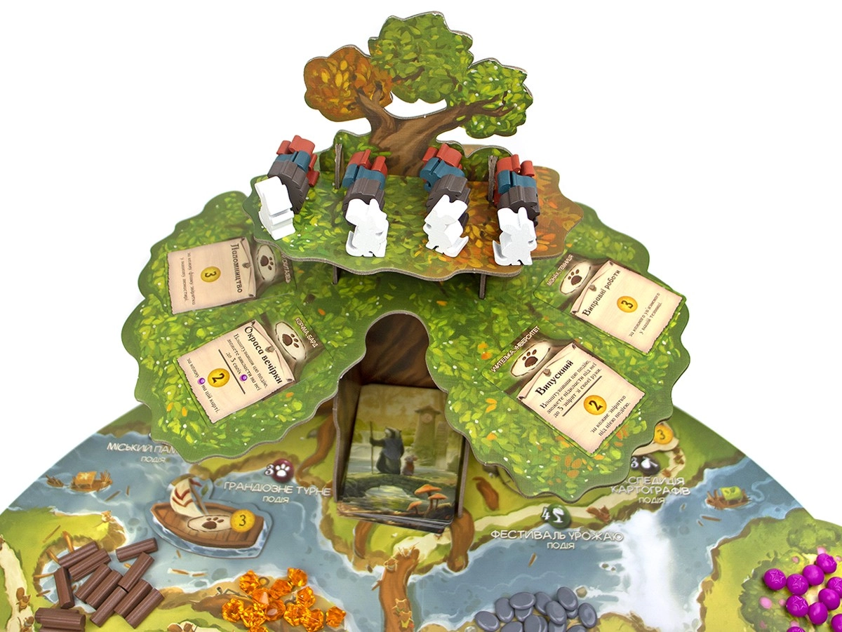 Настольная игра Эвердел (Everdell), бренду Игромаг, для 1-4 гравців, час гри < 60мин. - 8 - KUBIX 
