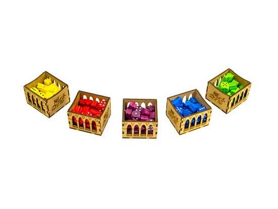 Органайзер для настольной игры Марко Поло (Organizer for boardgame Marco Polo), бренду Tower Rex - 3 - KUBIX