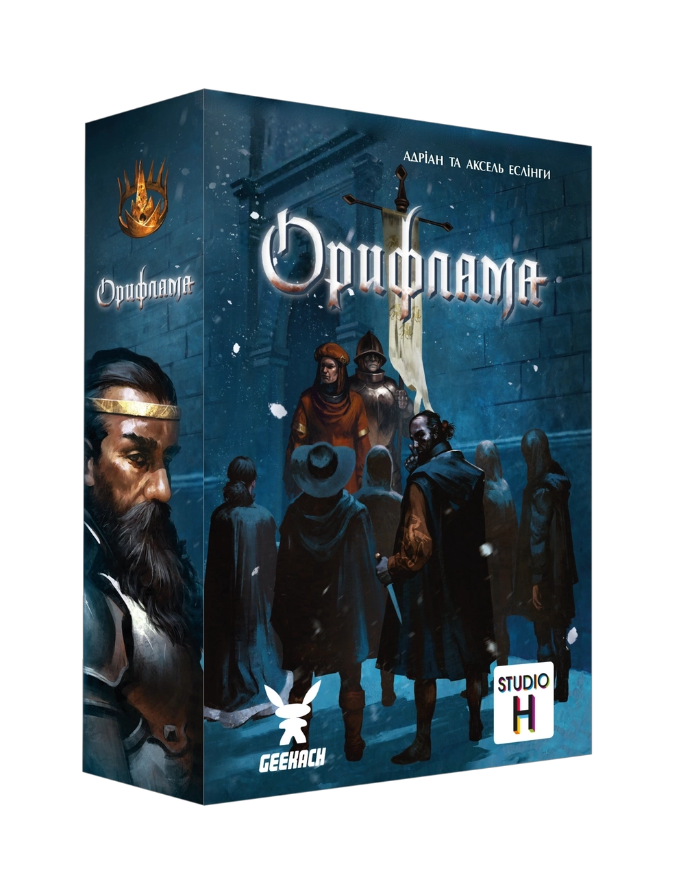 Настільна гра Орифлама (Oriflamme), бренду Geekach Games, для 3-5 гравців, час гри < 30хв. - KUBIX