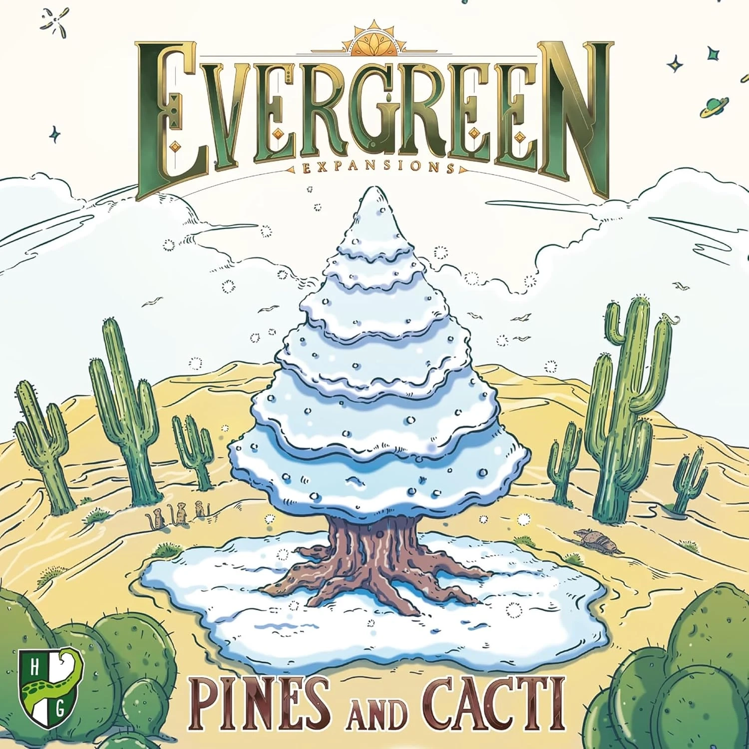 Настольная игра Evergreen: Сосны и Кактусы, бренду Games 7Days, для 1-4 гравців, час гри < 60мин. - 8 - KUBIX 