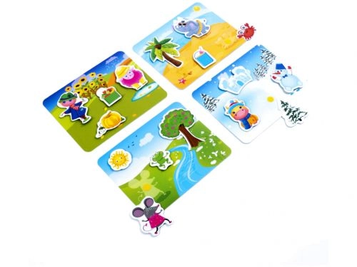 Настольная игра Времена года (с липучками), бренду Vladi Toys, для 1-1 гравців - 2 - KUBIX