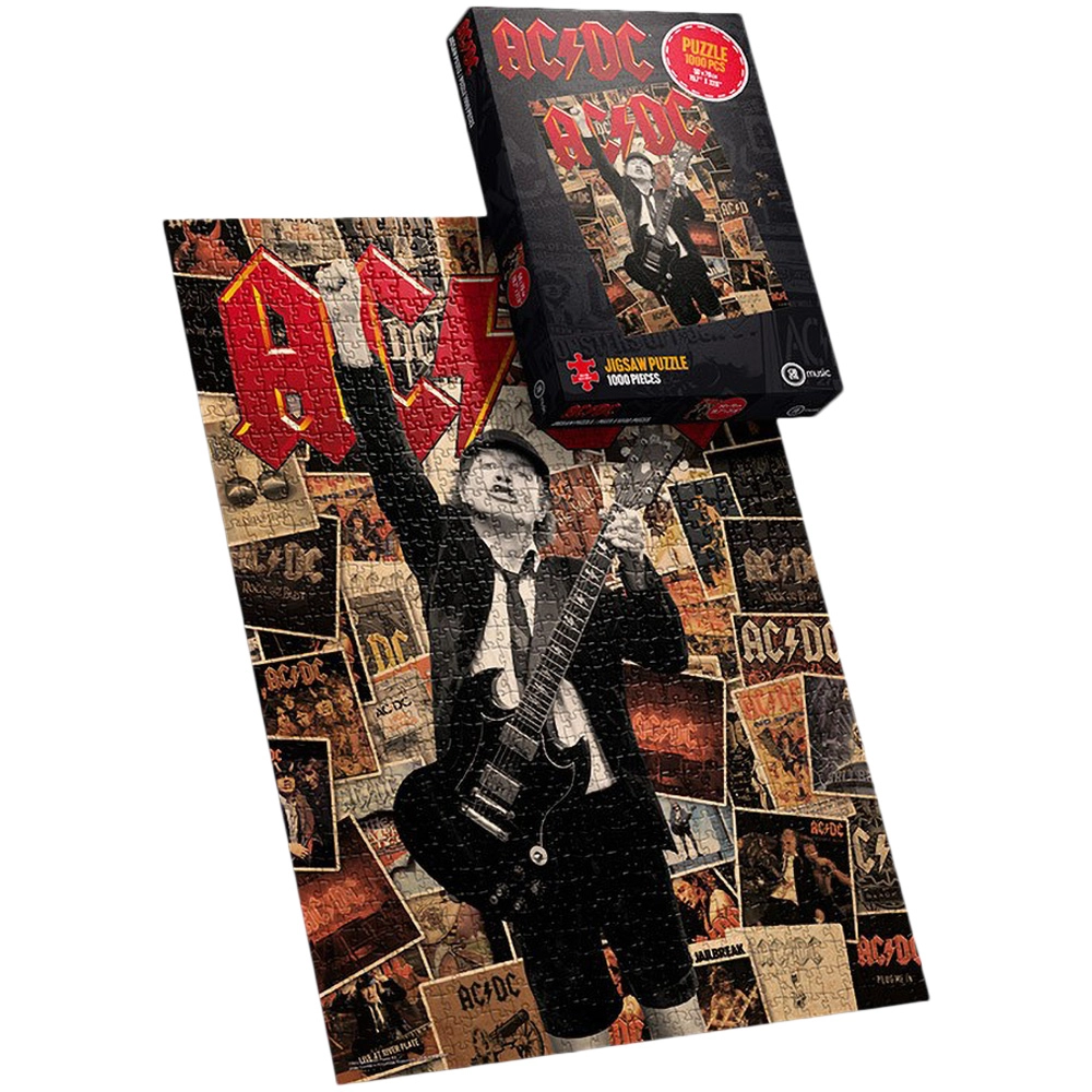Пазл AC/DC Angus Collage (1000 шт.) - KUBIX