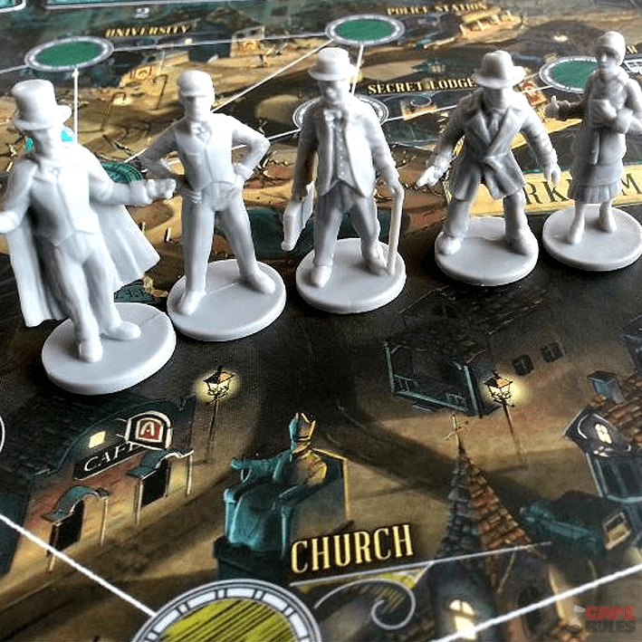 Настольная игра Pandemic: Reign of Cthulhu (Пандемия Правление Ктулху) (EN), для 2-4 гравців, час гри < 60мин. - 9 - KUBIX 