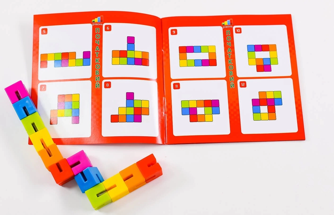 Настольная игра FLEX–головоломка, бренду Fun Games Shop, для 1-4 гравців - 4 - KUBIX 
