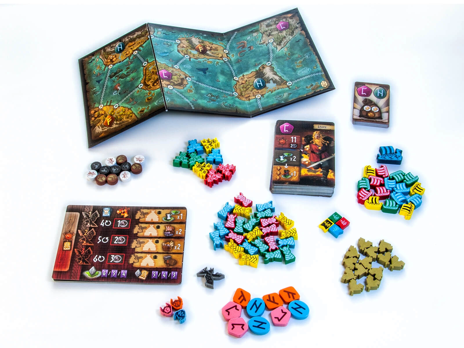 Tiny Epic: Вікінги (Крихітні Епічні Вікінги), бренду IgroKit, для 1-4 гравців, час гри < 60хв. - 5 - KUBIX 