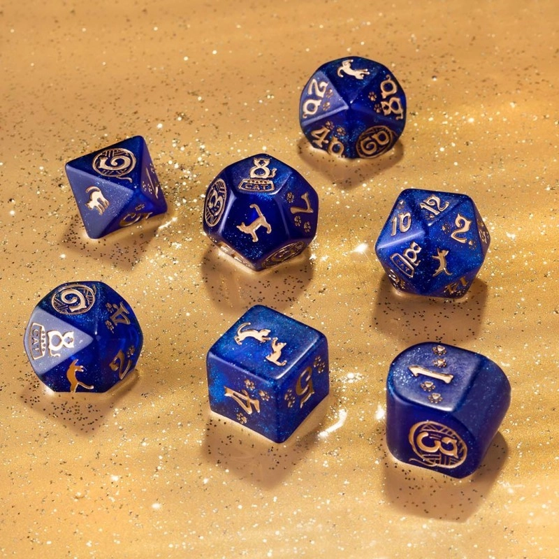 Набор кубиков Cats Modern Dice Set: Meowster - 3 - KUBIX 