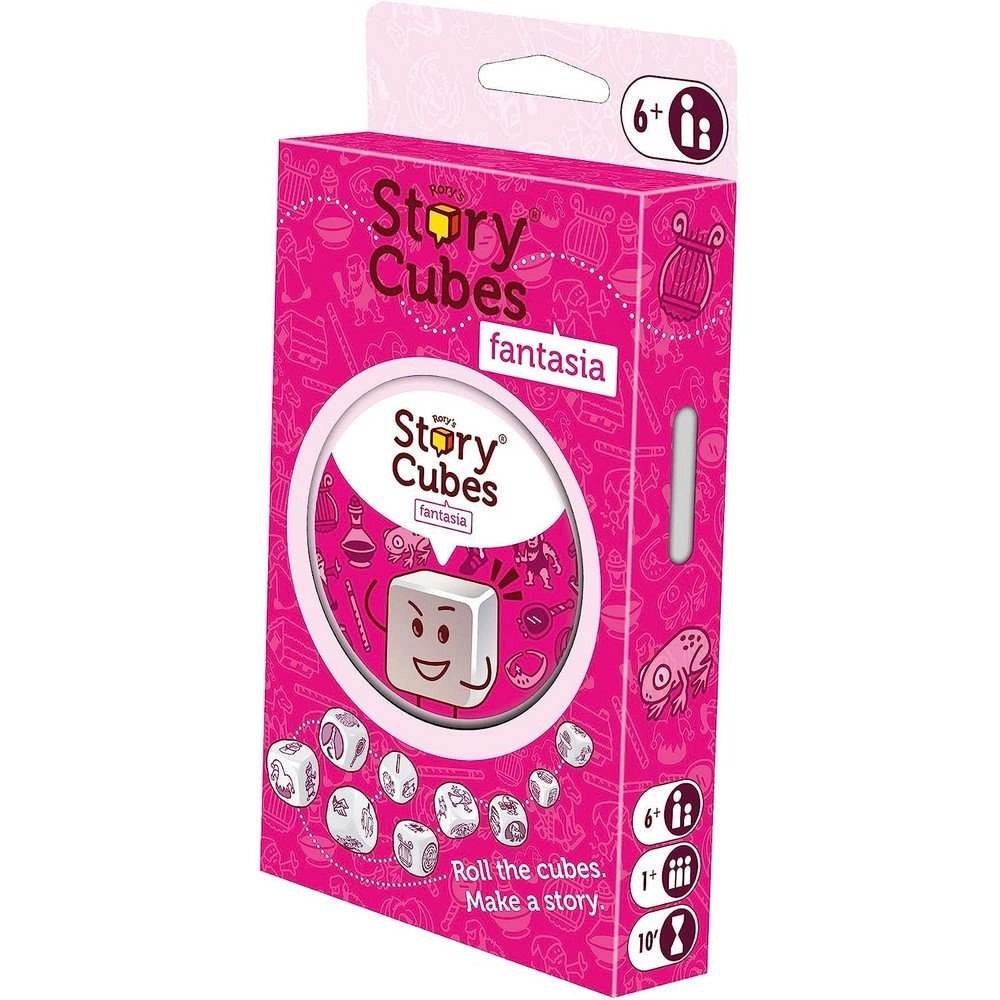 Настольная игра Кубики историй Рори: Фантазия (Rory's Story Cubes: Fantasia), бренду Asmodee, для 1-12 гравців, час гри < 30мин. - 3 - KUBIX 