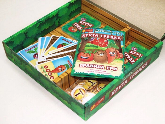 Настольная игра Крутая грядка, бренду Ранок, для 2-6 гравців, час гри < 30мин. - 3 - KUBIX 