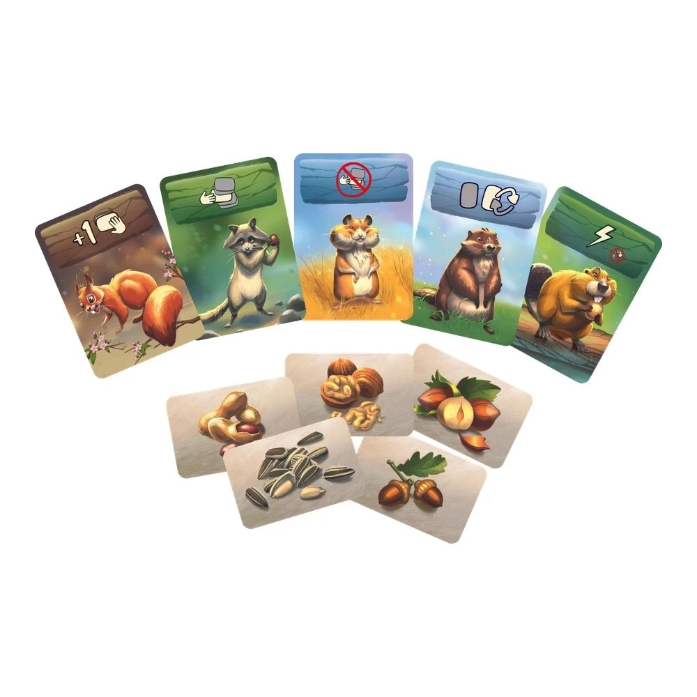 Настольная игра День бобра (Hoarders), бренду Granna, для 3-6 гравців, час гри < 30мин. - 2 - KUBIX 