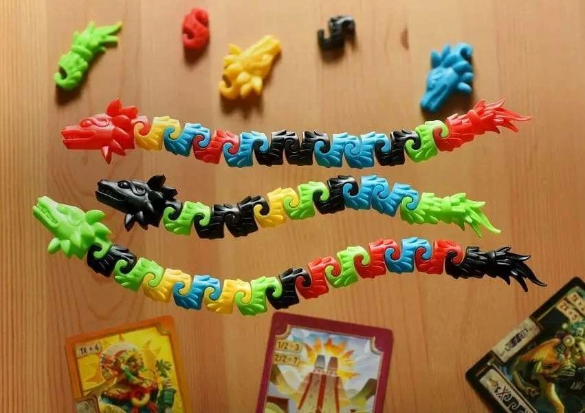 Настольная игра Коатль + набор промокарт (Coatl), бренду Geekach Games, для 1-4 гравців, час гри < 30мин. - 7 - KUBIX 