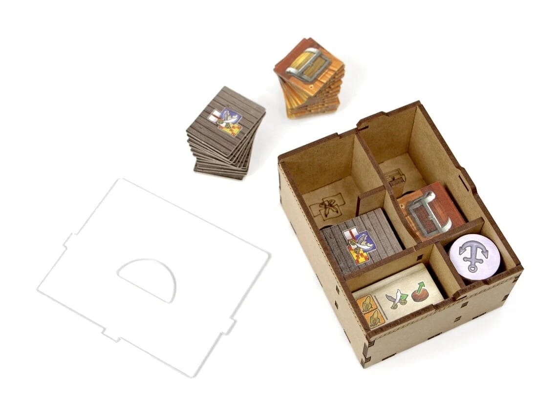 Органайзер для настольной игры Маракайбо (Organizer for boardgame Maracaibo), бренду Tower Rex - 6 - KUBIX 