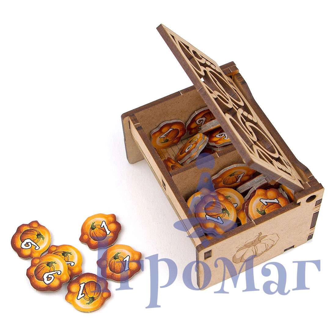Органайзер для настільної гри Пройдисвіти Кведлінбурга (Organizer for boardgame The Quacks of Quedlinburg), бренду Tower Rex - 12 - KUBIX 