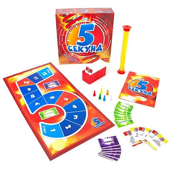 Настольная игра 5 Секунд (5 Second Rule), бренду Tactic, для 3-6 гравців, час гри < 30мин. - 2 - KUBIX 