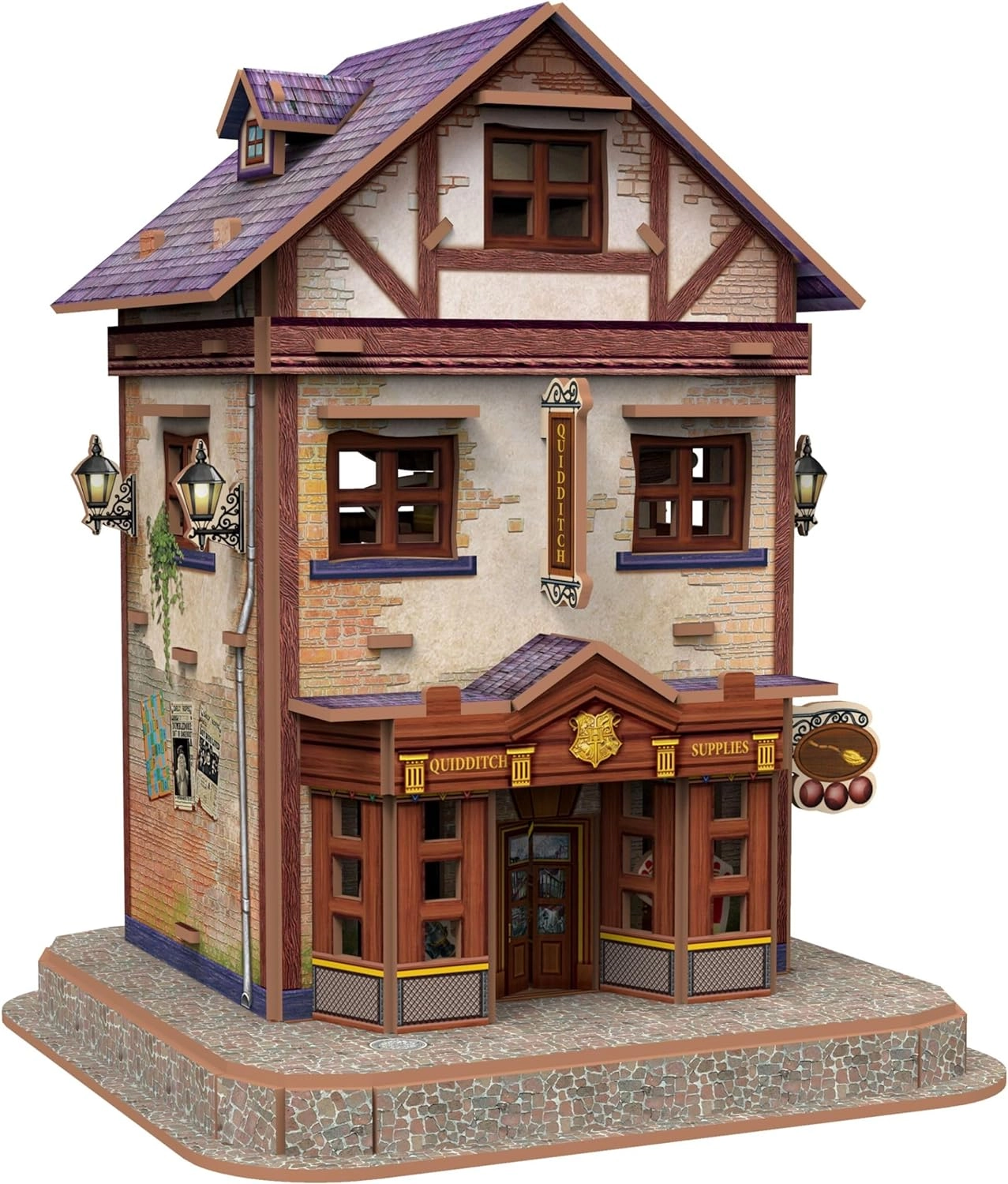 Товары для Квиддича Пазл 3D (Quality Quidditch Supplies Set 3D puzzle), бренду Trefl - 3 - KUBIX 