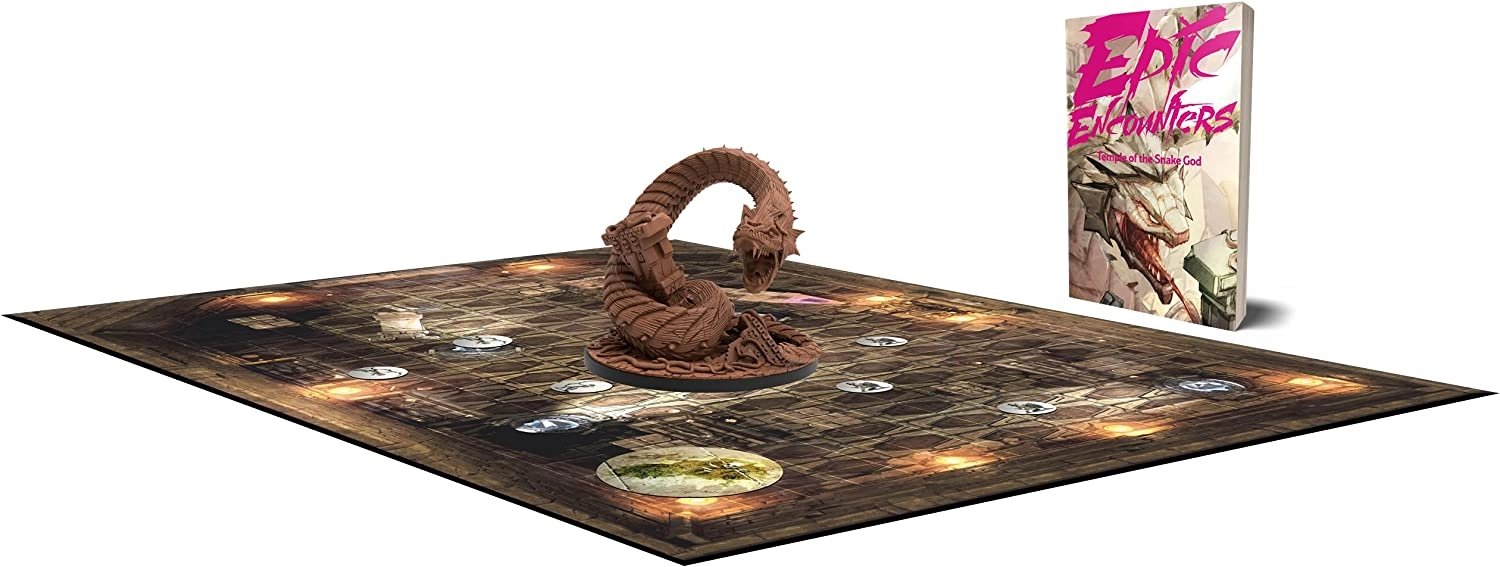 Настольная игра Эпические Столкновения: Храм Змеиного Бога (Epic Encounters: Temple of the Snake God) (EN), бренду Steamforged Games Ltd. - 3 - KUBIX 