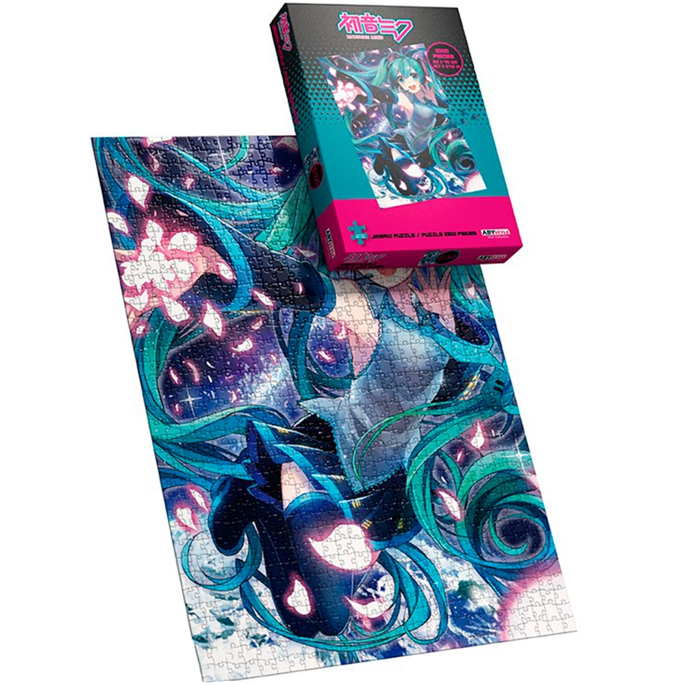 Пазл HATSUNE MIKU Petals (1000 шт.) - KUBIX