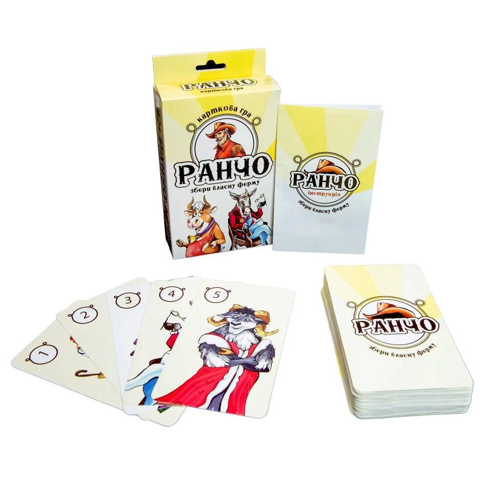 Настільна гра Ранчо, бренду Strateg, для 2-6 гравців - 2 - KUBIX 