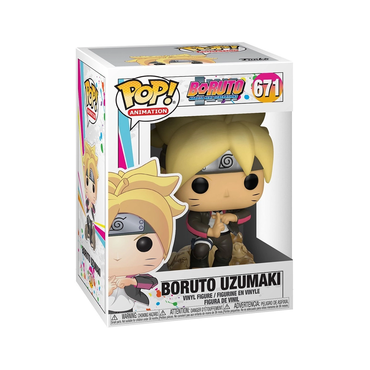 Игровая фигурка FUNKO POP! БОРУТО УЗУМАКИ (Boruto Uzumaki) Boruto #671, бренду Funko - 4 - KUBIX 