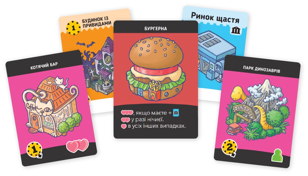 Настольная игра Город счастья (Happy City), бренду Игромаг, для 2-5 гравців, час гри < 30мин. - 6 - KUBIX 