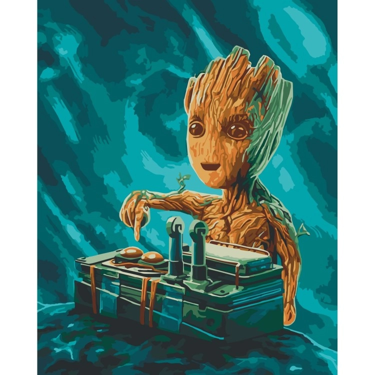 Картина за номерами Малюк Грут (40х50 см), бренду Art Craft - KUBIX