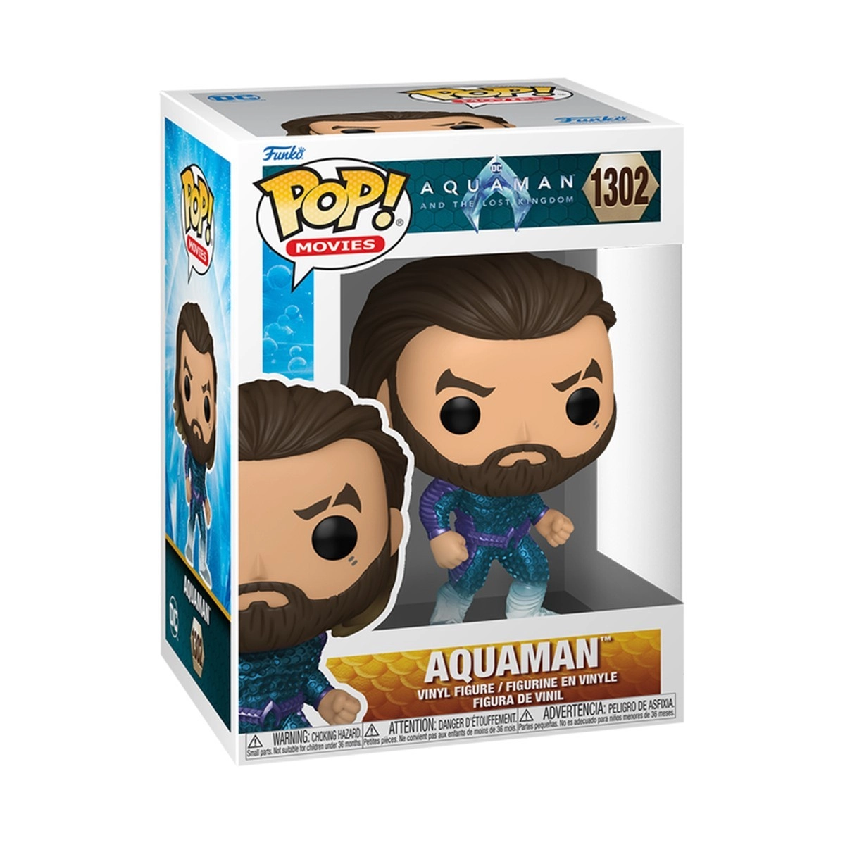 Игровая фигурка FUNKO POP! АКВАМЕН (Aquaman) #1302, бренду Funko - 4 - KUBIX 