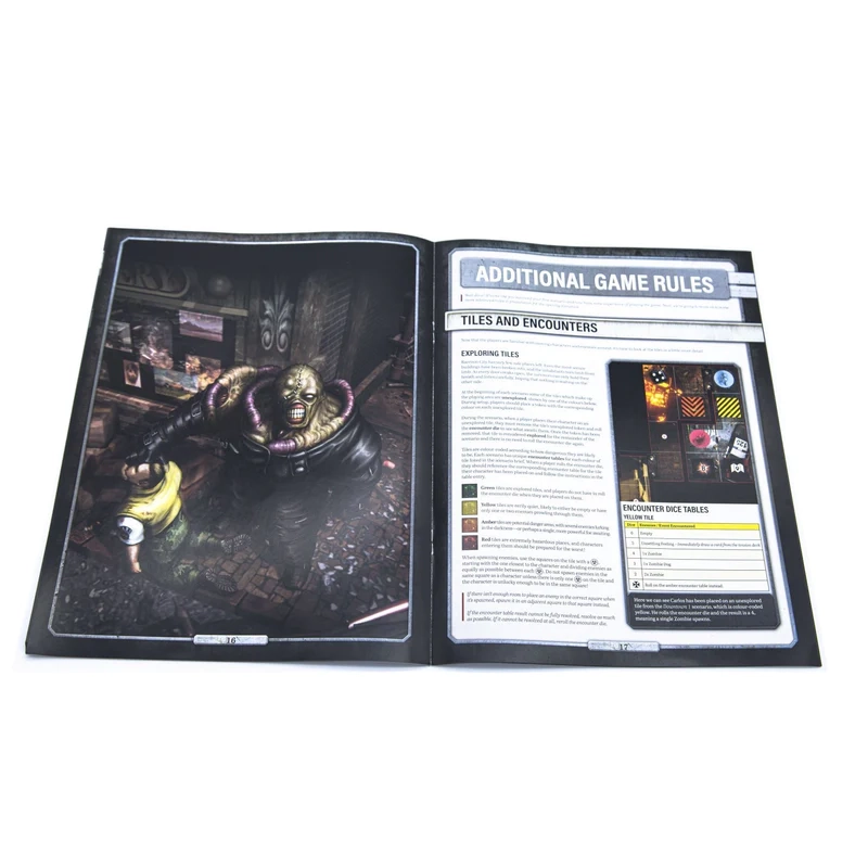 Настільна гра Оселя Зла 3 (Resident Evil 3: The Board Game) (EN), бренду Steamforged Games Ltd., для 1-4 гравців, час гри > 60хв. - 4 - KUBIX 