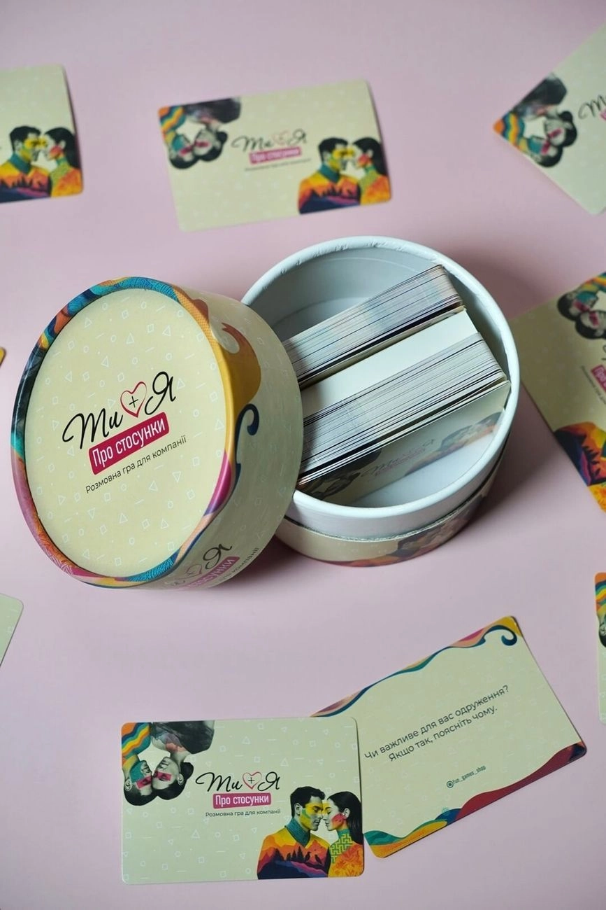 Настільна гра Ти+Я: Про стосунки, бренду Fun Games Shop, для 2-12 гравців - 3 - KUBIX 