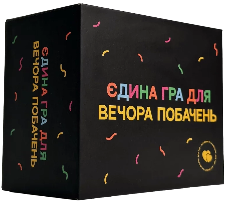 Настільна гра Єдина гра для вечора побачень, бренду Gamesly, для 2-2 гравців, час гри < 30хв. - KUBIX