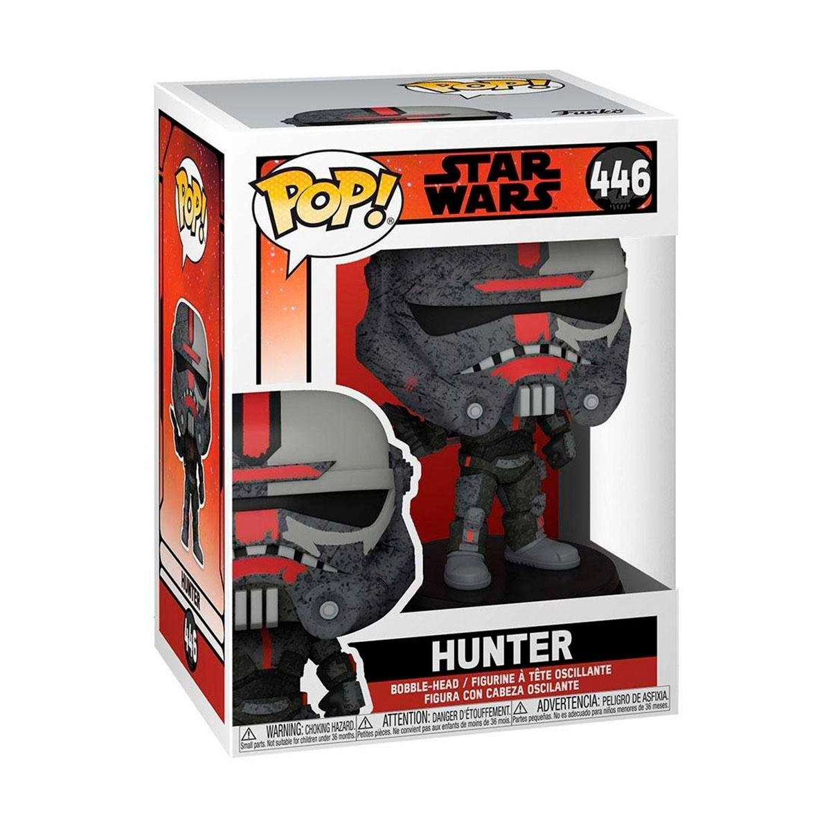 Ігрова фігурка FUNKO POP! МИСЛИВЕЦЬ (Hunter) Star Wars: #446, бренду Funko - 2 - KUBIX 