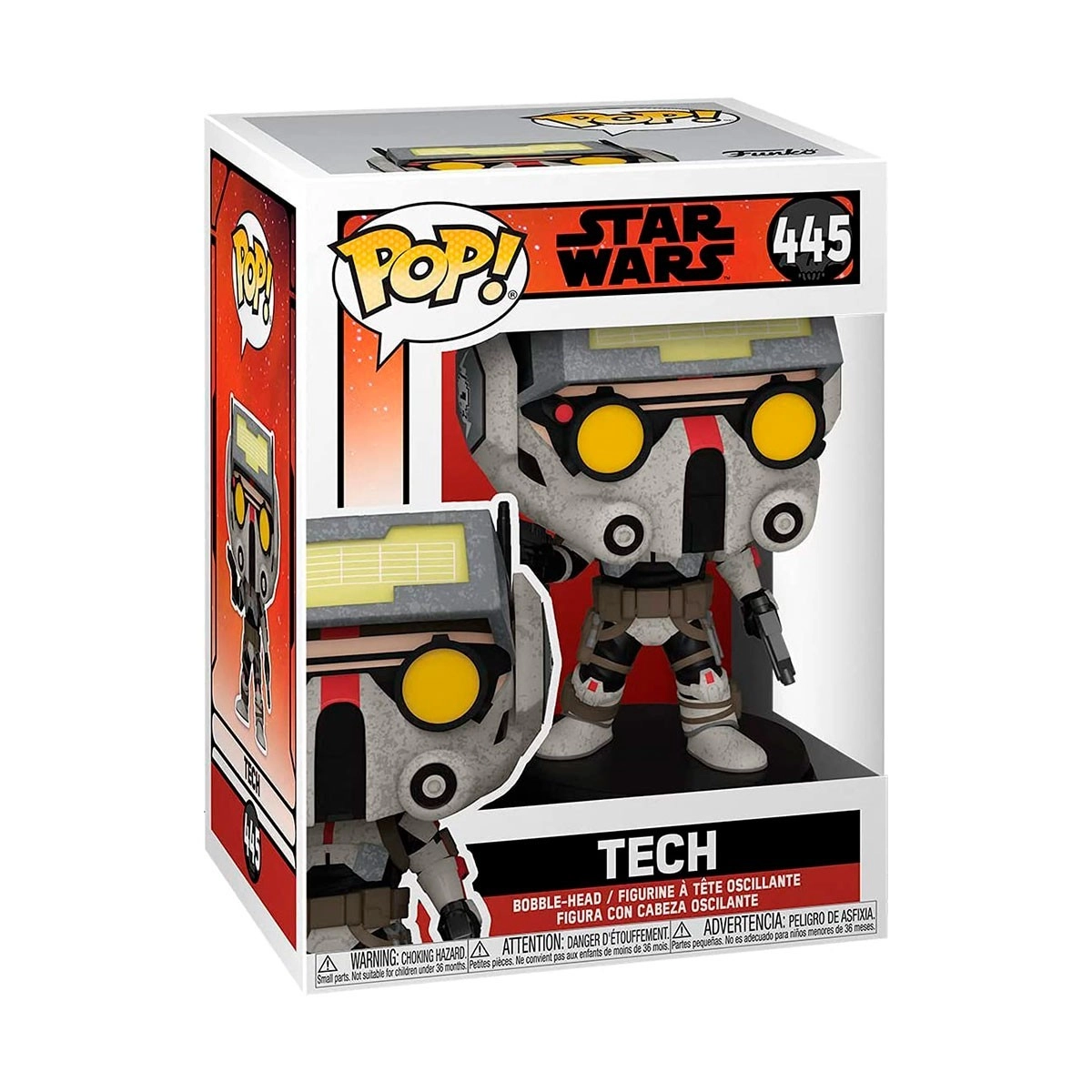 Игровая фигурка FUNKO POP! ТЕХНИК (Tech) Star Wars: #445, бренду Funko - 5 - KUBIX 