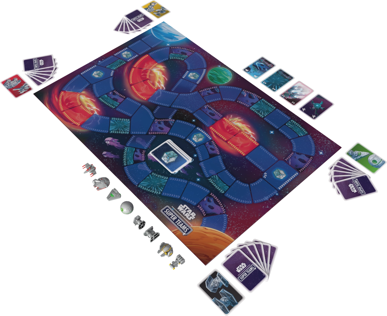 Настольная игра Звездные войны. Суперкоманды (Star Wars Super Teams), бренду Geekach Games, для 2-4 гравців, час гри < 30мин. - 6 - KUBIX 