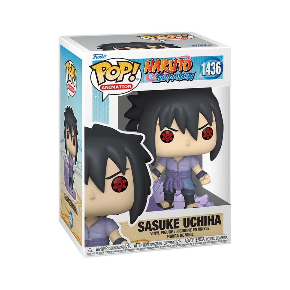 Игровая фигурка FUNKO POP! САСКЕ (Saske) Naruto: #1436, бренду Funko - 4 - KUBIX 