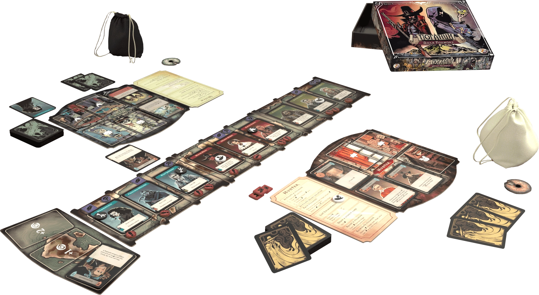 Настільна гра Поганин: доля Роаноку (Pagan: Fate of Roanoke), бренду Games 7Days, для 2-2 гравців, час гри < 30хв. - 4 - KUBIX 