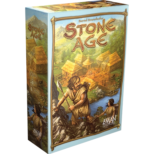 Настільна гра Stone Age (Кам'яний вік) (EN), для 2-4 гравців, час гри < 60хв. - KUBIX