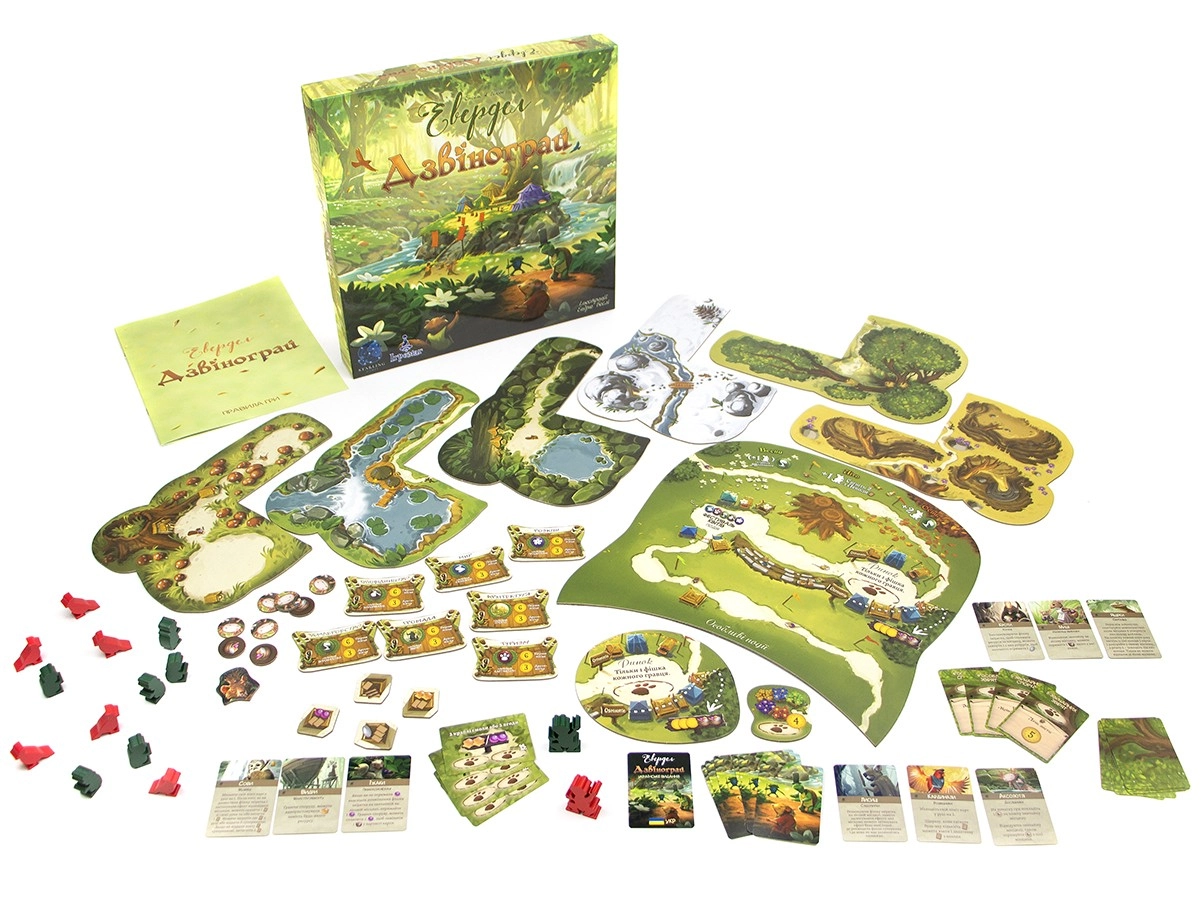 Настольная игра Эвердел. Звонограй (Everdell: Bellfaire), бренду Игромаг, для 1-6 гравців, час гри < 60мин. - 4 - KUBIX 