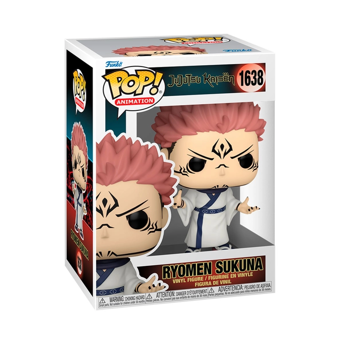 Ігрова фігурка FUNKO POP! СУКУНА (Ryomen Sukuna) Jujutsu Kaisen: #1638, бренду Funko - 2 - KUBIX 