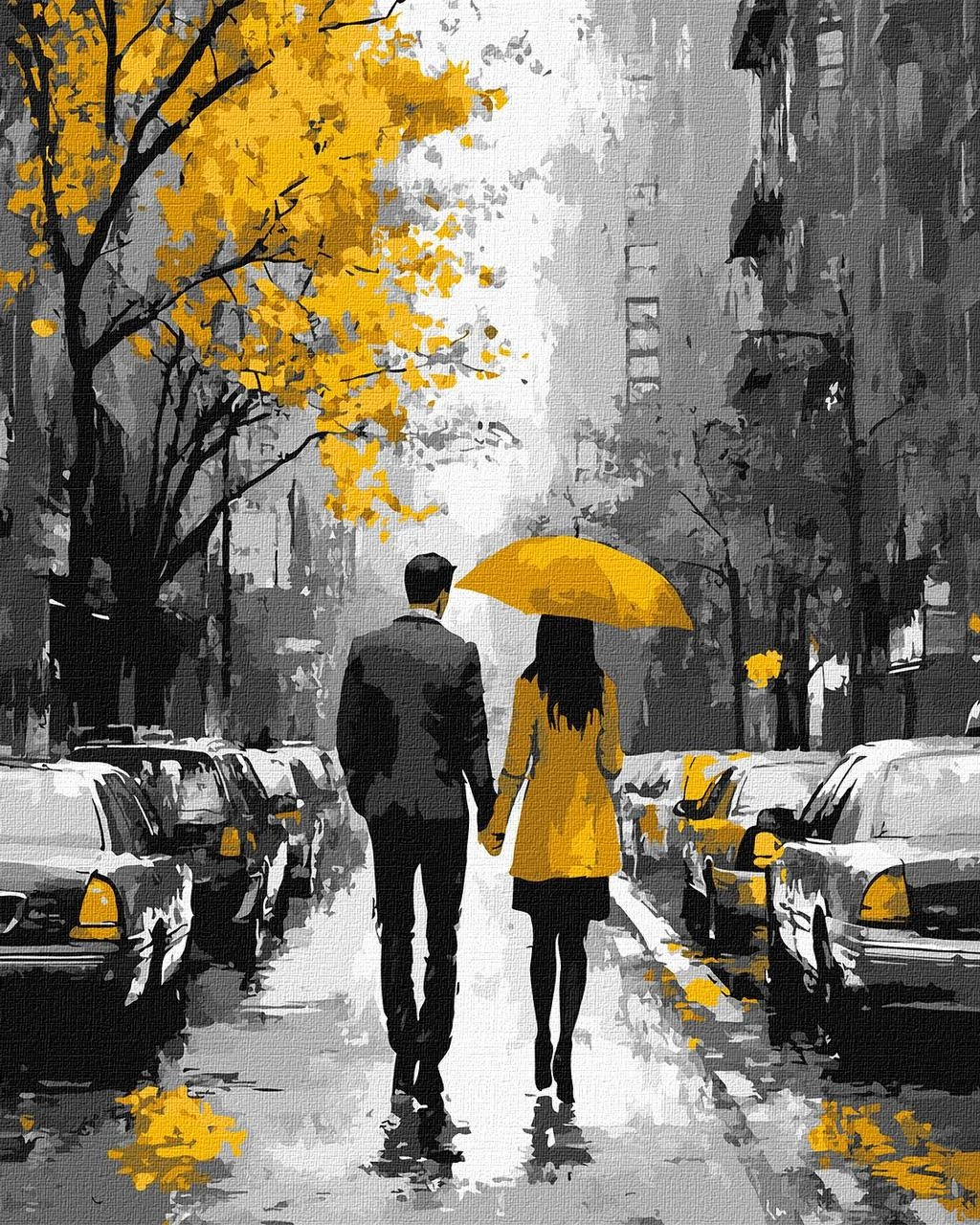 Картина по номерам Романтическая прогулка (40х50 см), бренду Идейка - KUBIX