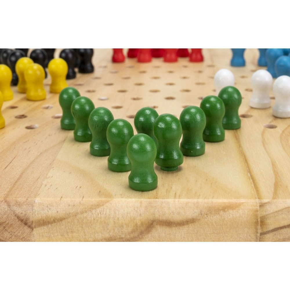 Настольная игра Китайские шашки (в картонной коробке), бренду Tactic, для 2-6 гравців, час гри < 60мин. - 3 - KUBIX 