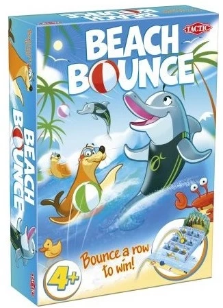 Настільна гра Пляжні забави (Beach Bounce), бренду Tactic, для 2-4 гравців, час гри < 30хв. - KUBIX