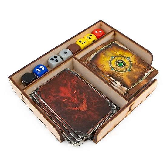  Органайзер для настільної гри Descent: Мандрівки в Пітьмі (Organizer for boardgame Descent: Journeys in the Dark), бренду Tower Rex - 4 - KUBIX 