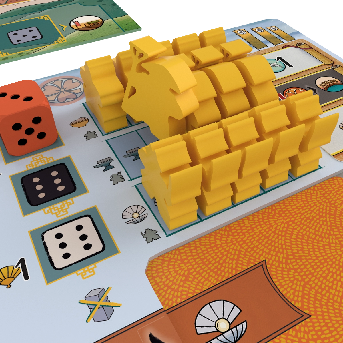 Настольная игра Белый замок (The White Castle), бренду Games 7Days, для 1-4 гравців, час гри > 60мин. - 18 - KUBIX 