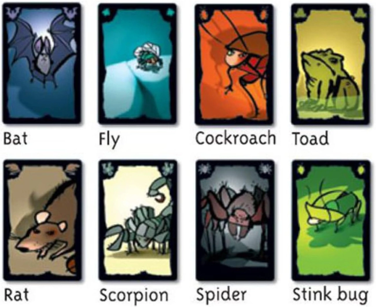 Настольная игра Тараканий покер (Cockroach Poker), бренду YellowBox, для 2-6 гравців, час гри < 30мин. - 5 - KUBIX 