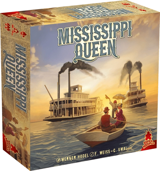 Настольная игра Mississippi Queen (Королева Миссисипи) (EN), для 2-6 гравців, час гри < 60мин. - KUBIX