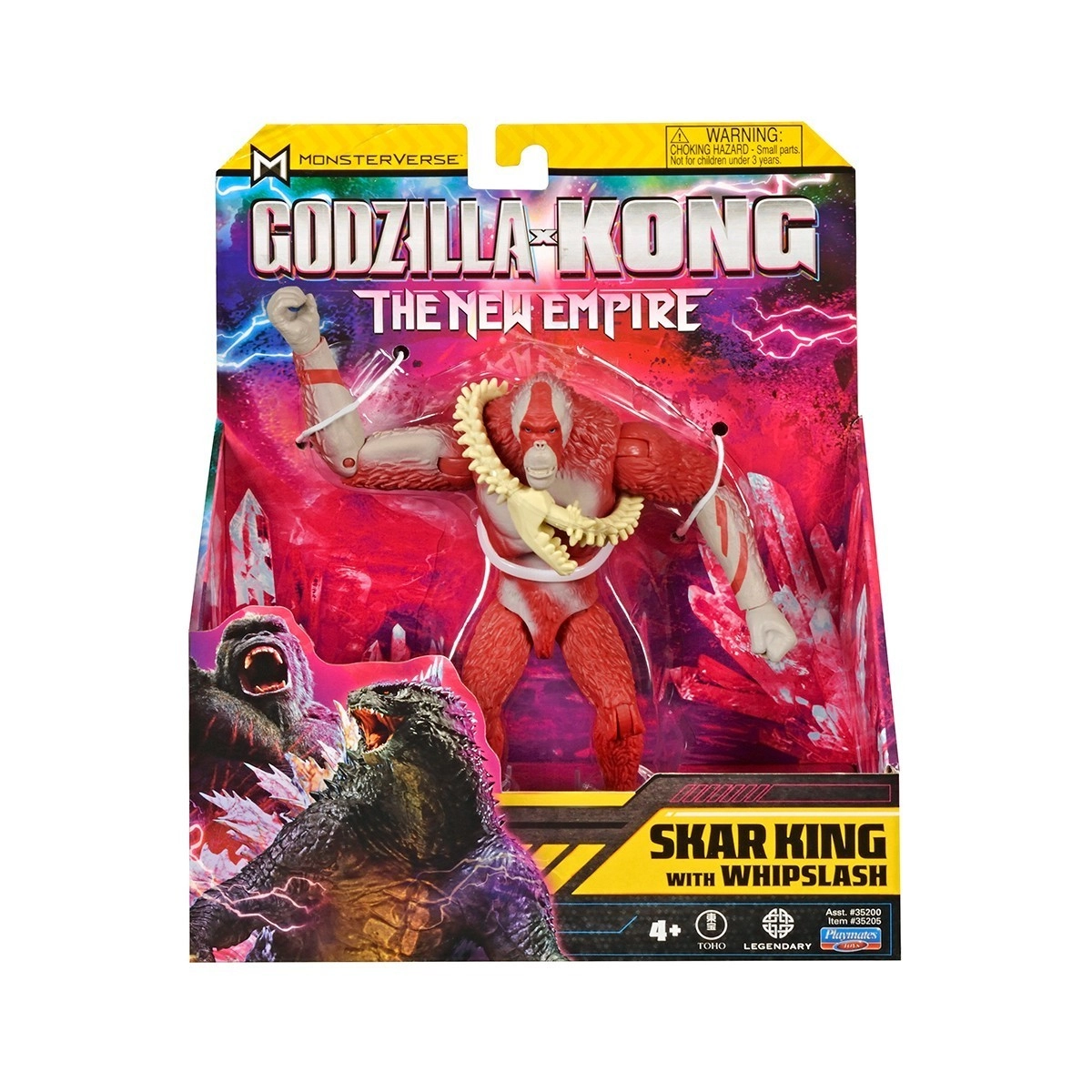 Фигурка GODZILLA X KONG – СКАР КИНГ С ОРУЖИЕМ (15 см), бренду MonsterVerse - 4 - KUBIX 