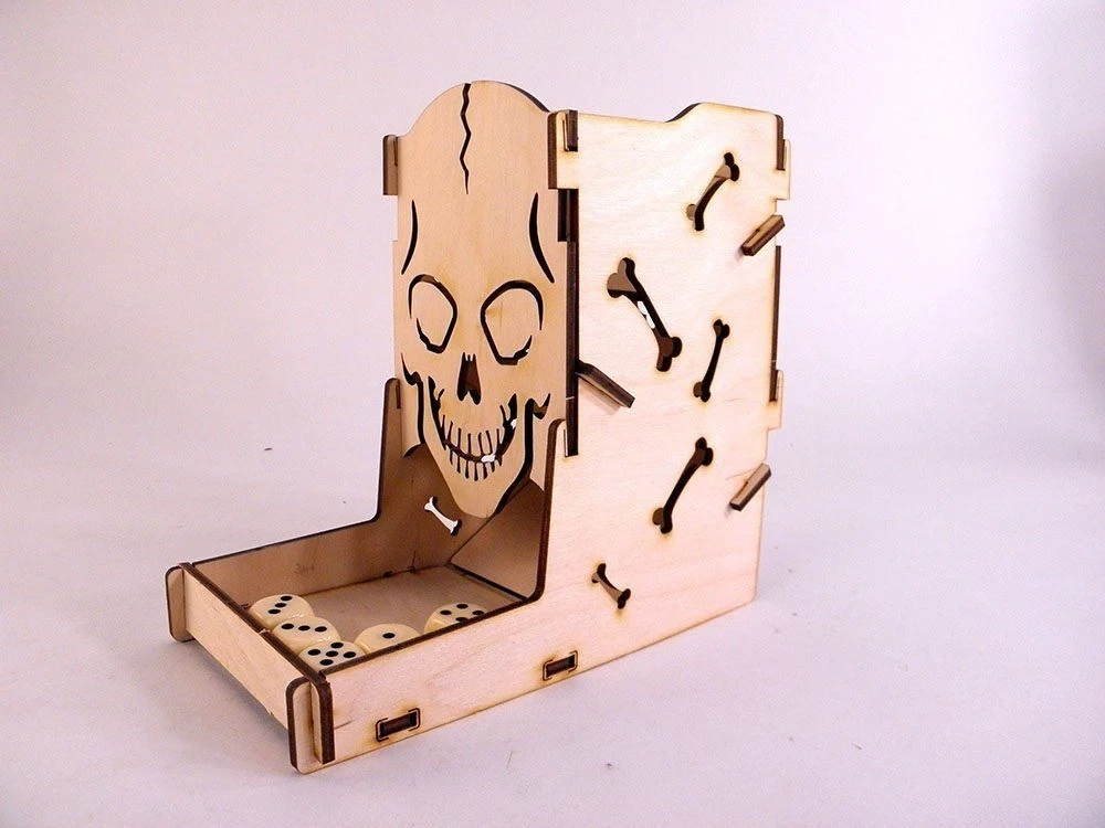 Башня для кубиков. Череп (Dice Tower. Skull), бренду Tower Rex - 4 - KUBIX 